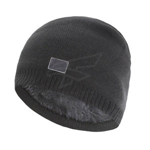 Meilleure vente pas cher prix bonnet bonnet hiver couleur unie tricoté chapeau vêtements d'hiver jacquard bonnets chapeau - Product Image 6