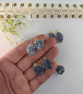 Boucles d'oreilles pour femmes en argent sterling 925 plaqué or 18 carats certifié IGI - Product Image 2