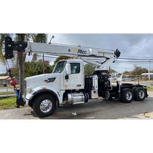 Grue mobile Altec AC30-53T d'occasion sur camion Peterbilt 567 avec flèche pour la construction, dotée d'un moteur et d'une boîte de vitesses, composants essentiels - Product Image 3