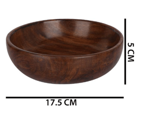 ชุดชามไม้อะคาเซียเครื่องครัวทรงกลมหลากขนาดเครื่องครัวสำหรับเสิร์ฟในเวียดนาม - Product Image 4