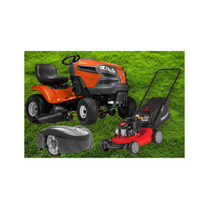 Cortacésped de empuje PowerPro de 20 pulgadas con motor Briggs & Stratton de 125cc, cubierta de acero duradera, 5 alturas ajustables - Product Image 1