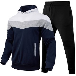 Prince Industry marca personalizada chándales Jogger chándal Atlético bordado hombres sudaderas gimnasio correr deporte entrenamiento desgaste conjunto - Product Image 3