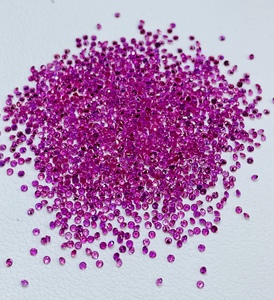 พลอยไพลินสีชมพูธรรมชาติ 100% คุณภาพสูง ผ่านการอบความร้อน ขนาด 0.90 มม. ทรงกลมเจียระไน สำหรับทำเครื่องประดับ - Product Image 1