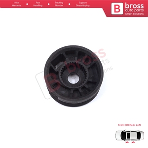 BWR5605 Window Regulator Repair <b>Cable</b> Roll <b>Gear</b> Reel Wheel Pulley Left Door for C-Elysee DD 301 2012-On 9677416980 - Product Image 2