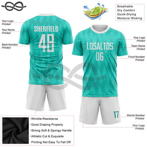 Gran oferta, logotipo personalizado y número, uniforme de fútbol, ropa de entrenamiento transpirable para hombre, ropa de entrenamiento, uniforme personalizado - Product Image 2