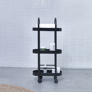 Carro de almacenamiento rodante delgado de <span class=keywords><strong>3</strong></span> niveles para el hogar - Product Image 4