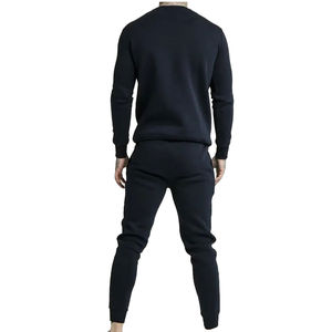 Ensemble de survêtement décontracté à col rond et manches longues pour homme, 100% coton, fermeture élastique à la taille, respirant, meilleur matériau pour la saison hivernale - Product Image 6