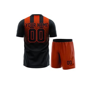 Maillot de football personnalisé 2025 nouvelle saison et ensemble court vêtements de sport de la plus haute qualité ensemble d'uniformes de football à vendre - Product Image 3