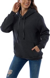 Women's Casual Winter Warm Fleece <b>Sherpa</b> <b>Lined</b> Pullover Hooded Sweatshirt Customizable Designs <b>Hoodies</b> - Product Image 6
