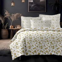 Drap de lit imprimé 100% coton 210 TC de haute qualité pour la maison et l'hôtel