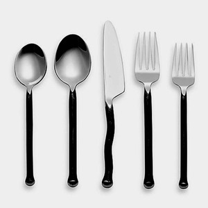 Silver Plated Stainless Steel Premium Quality Cutlery Set Hotel Stainless Steel Flatware <b>Steak</b> <b>Knife</b> Fork Spoon Cutlery - Product Image 5