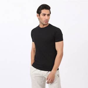 T-shirt ample pour hommes en coton de haute qualité à impression vierge T-shirt surdimensionné personnalisé pour hommes vente en gros - Product Image 1