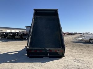 14F 16FT 20FT EZ7 83x14 Dump <b>Trailer</b> 14K GVWR Hydraulic Tandem Axle Dump <b>Trailer</b> with 9GA <b>Floor</b> 19 Sides for Sale - Product Image 3