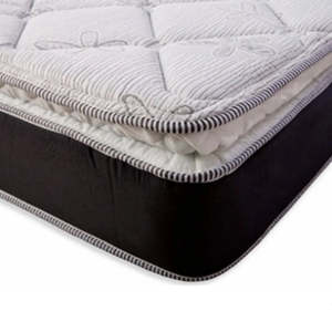 Queen Size SPRING AIR CARIBE ibrido materasso rimovibile doppio vuoto compresso arrotolato 'Roll in a Box' caratteristica arrotolata in scatola - Product Image 1