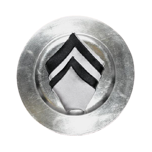 Assiette de présentation au design classique, en aluminium fait main, couleur argent, sous-assiette pour la vaisselle à domicile - Product Image 2