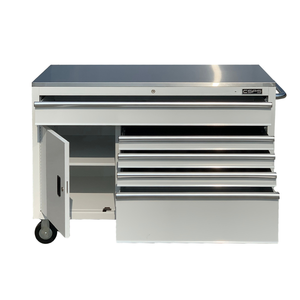 Tool <b>Cabinet</b> 132cm 05 Drawers Tool <b>Storage</b> <b>Cabinet</b> OEM Supported Rolling Tool Box Powder Coated Steel <b>Garage</b> Warehouse Industry - Product Image 1