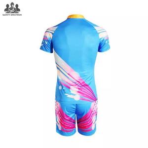 Uniforme d'entraînement de rugby en gros |   Ensemble de maillots d'entraînement d'équipe |   Uniforme de rugby court respirant de haute qualité |   100% polyester - Product Image 3