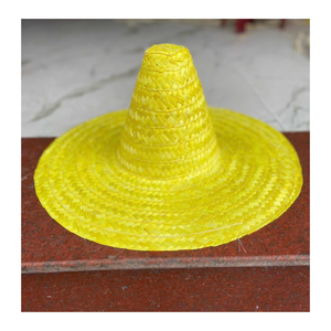 Agregue diversión a su Festival Mexicano con sombrero de paja Sombrero de paja mexicano de Vietnam para días de fiesta - Product Image 1