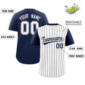 Camiseta de béisbol bordada personalizada para adultos y jóvenes, ropa de béisbol y softball, camiseta escolar - Product Image 5