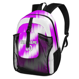 Sac à dos d'équipe de sublimation pour l'école, l'équipe sportive, design personnalisé, motif de lettres, durable, impression intégrale, SSTB-0075B - Product Image 2