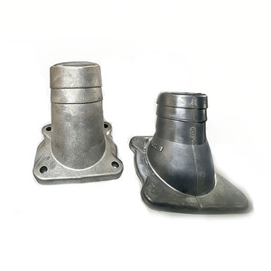 Raccords de coude d'admission en fonte d'aluminium sur mesure en alliage A380 pour petits générateurs et systèmes d'air de moteur de tondeuse à gazon de VN - Product Image 2