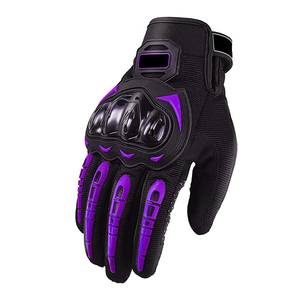 Gants de moto OEM Gants de moto en cuir de course doigt complet/Gants de moto sur mesure pour hommes Impression personnalisée - Product Image 4