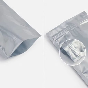 Bolsas de protección antiestática plateadas grises resellables con cierre zip ESD para electrónica, PCB, reacondicionamiento de portátiles y reciclaje. - Product Image 1