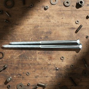 Tornillo Autorroscante para Madera de Acero al Carbono Marca PDC, Rosca Gruesa, Rosca Parcial, Punta Afilada, Óxido Negro, Métrico/Pulgadas, Buen Precio - Product Image 1