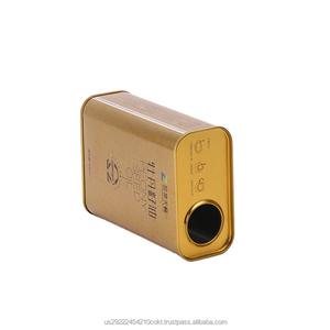 Lata Rectangular Vacía de Hojalata de Grado Alimenticio para Aceite de Oliva 500ml, Envase al por Mayor para Aceite Comestible - Product Image 6