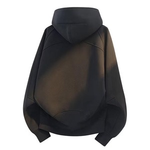 Suéter Holgado de Moda para Hombre, Color Sólido, con Media Cremallera - Product Image 2