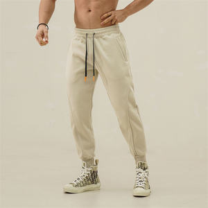 Top Quality Brand \Cotton Polyester Men Streetwear <b>Pants</b> Slim Fit Mid Straight Moustache Effect Knitted Men's <b>Pants</b> - Product Image 6