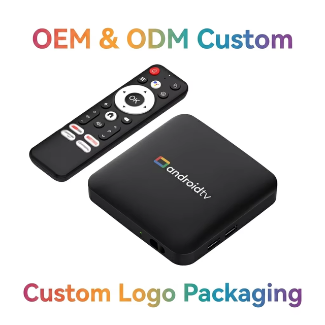 Factory Supply OM MAX 5G Android 9.0 TV Box Amlogic S905L2 Quad Core OTT TV Box Internet TV Box Smart Home Entertainment Device