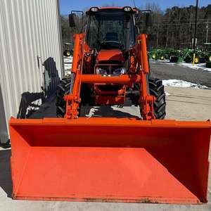 Mini tracteur KUBOTA L3560HSTC M7060 B2320 L3902 GR2100 BX25D MF504 4 roues motrices, tracteur agricole KUBOTA d'occasion - Product Image 2