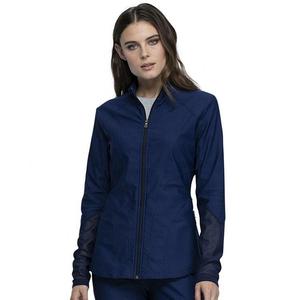 Venta al por mayor de manga larga Hospital Enfermera Uniforme Médico Scrub Jacket Soft Elástico Scrub Jacket - Product Image 2