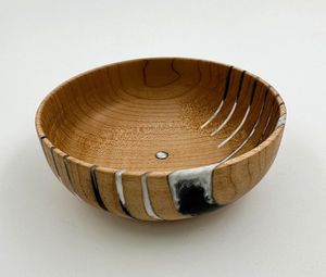 Tazón para Ensalada de Madera y Resina de Alta Calidad, Personalizado, Pulido, Ecológico, de Lujo, para Servir en Fiestas, para Uso en el Hogar y Restaurantes - Product Image 3