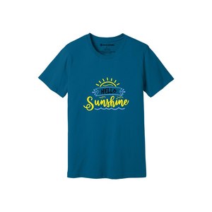 Camiseta de algodón 100% con temas de bondad, estampado de estilo informal, 12 opciones de color, 160-180, colocación de diseño personalizable GSM pesado - Product Image 3