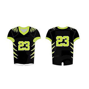 Uniformes de fútbol americano de moda juvenil al mejor precio, uniforme americano de diseño de Panel transpirable y de secado rápido - Product Image 2