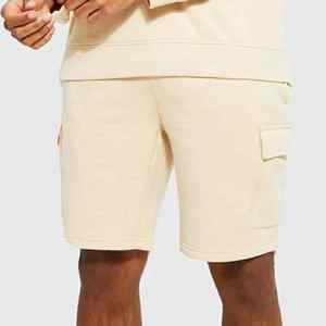 Pantalones Cortos Deportivos de Felpa Francesa de Alta Calidad, de Algodón y Poliéster, para Hombre, Casuales, de Lujo, con Cintura Elástica y Secado Rápido - Product Image 3