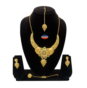 Alloy Necklace <b>Sets</b> Fashion Fine Design Stainless Steel Jewelry <b>Ladies</b> 3pcs Necklace <b>Jewellery</b> <b>Set</b> - Product Image 1