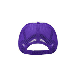 BRANIS SPORTS I Drink Pond Water Trucker <b>Hat</b> White <b>Purple</b> Mesh 6-Panel Adjustable Unisex Casual Cap 100% Polyester Four Seasons - Product Image 5