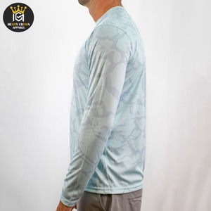 Camisas de pesca al por mayor de alta calidad, camisa de poliéster por sublimación, camisa de pesca de verano para hombre de tela suave - Product Image 6