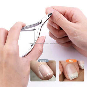 5mm Lame En Acier Inoxydable Pinces À Cuticules Salon Grade Professionnel Sharp Tondeuse Précis Coupe-Ongles Manucure Pédicure Doigt - Product Image 4