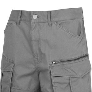 Vente directe d'usine Short cargo pour hommes Short cargo confortable et respirant pour l'été Couleurs personnalisées Short cargo décontracté à motif uni - Product Image 6
