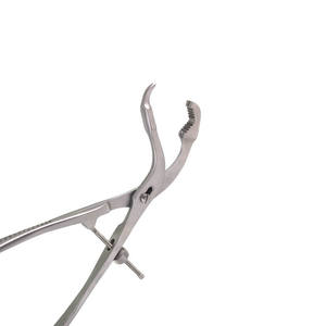 เครื่องมือผ่าตัดกระดูกคุณภาพสูง คีมหนีบกระดูกสแตนเลสแบบสปินล็อค อุปกรณ์ยึดกระดูก - Product Image 3