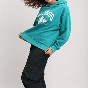 Adultos usan mujeres sudaderas con capucha diseñe su propio anti-pilling, transpirable mujeres sudaderas con capucha Slim Fit algodón poliéster mujeres sudaderas con capucha - Product Image 6