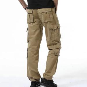 Pantalon cargo pour homme, arrivée hiver 2024, couleur personnalisée, grandes poches, taille élastique, Cordura, devant plat, bouton, séchage rapide - Product Image 4