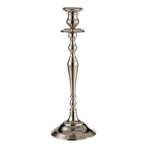 Candélabre rond en aluminium poli argenté et en laiton fait à la main pour la décoration de la maison et des mariages, taille personnalisée disponible - Product Image 5