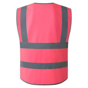 Fabrication de gilet de sécurité Logo personnalisé Vêtements de construction Veste de sécurité haute visibilité Vêtements de sécurité réfléchissants - Product Image 5