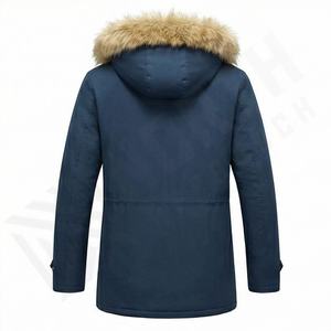 Casual Winter Parkas Thick Warm Windbreaker Jacket Outerwear <b>Coat</b> Unisex High Quality Thermal Insulated Windproof Snow Outwear - Product Image 2