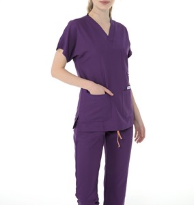 Conjunto de uniforme médico Unisex de alta calidad, ropa de trabajo de clínica de Hospital, enfermera, médico, ropa de salud cómoda y duradera - Product Image 2